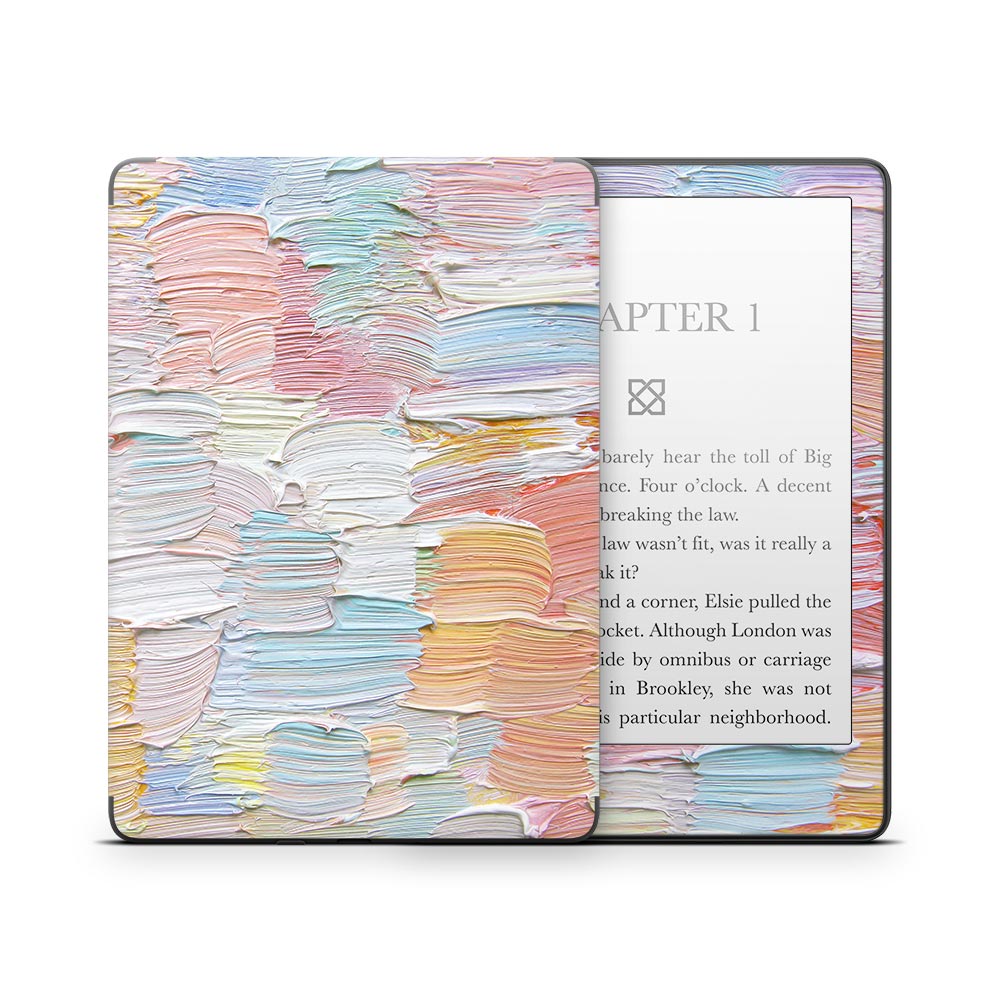 Pastel Paint Kindle Paperwhite Skin