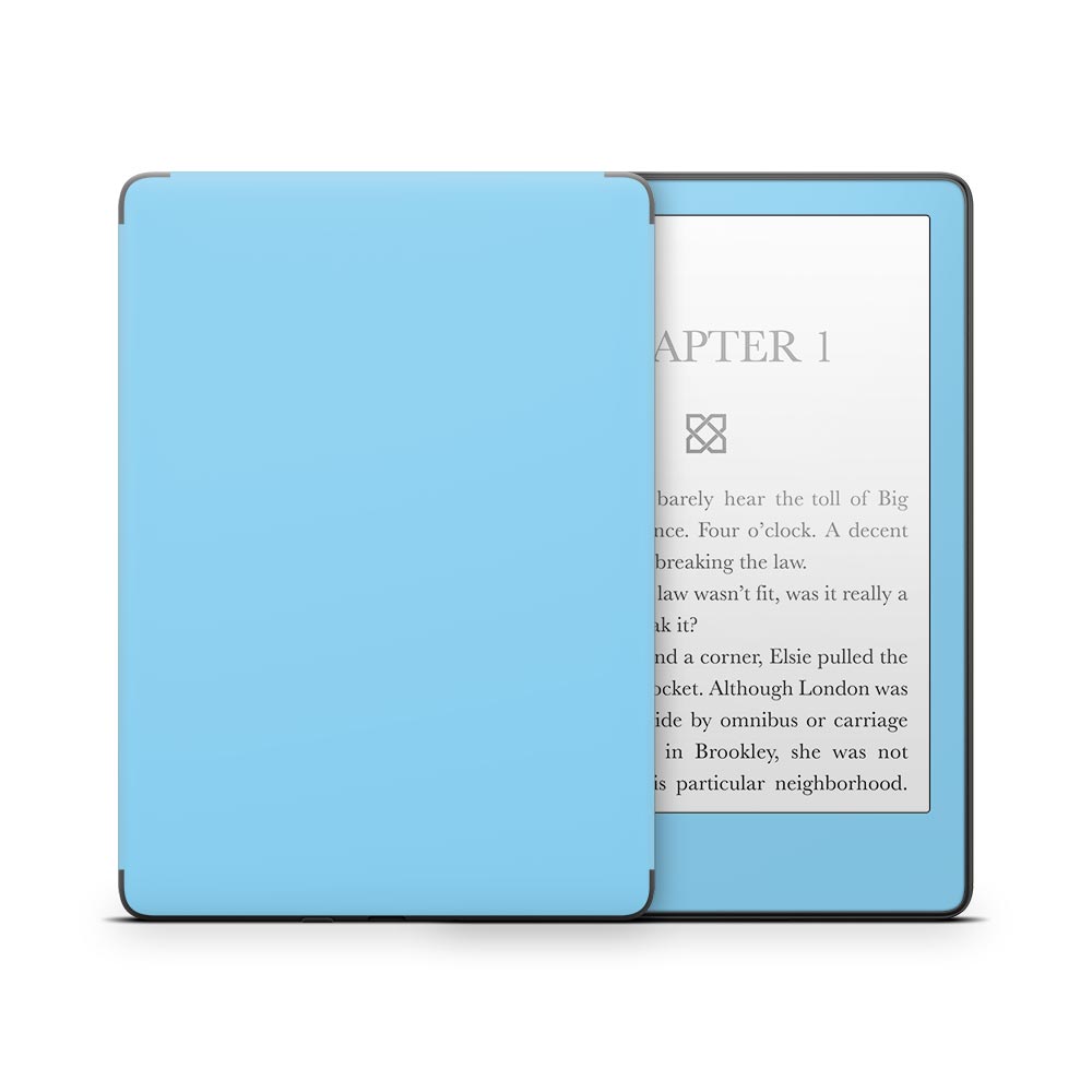 Baby Blue Kindle Paperwhite Skin