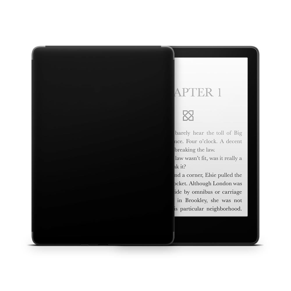Black Kindle Paperwhite Skin