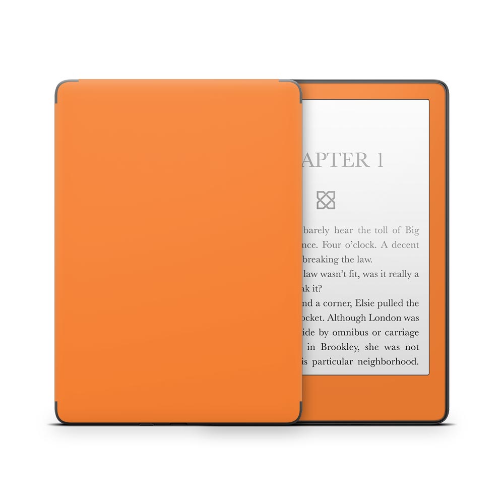 Orange Kindle Paperwhite Skin
