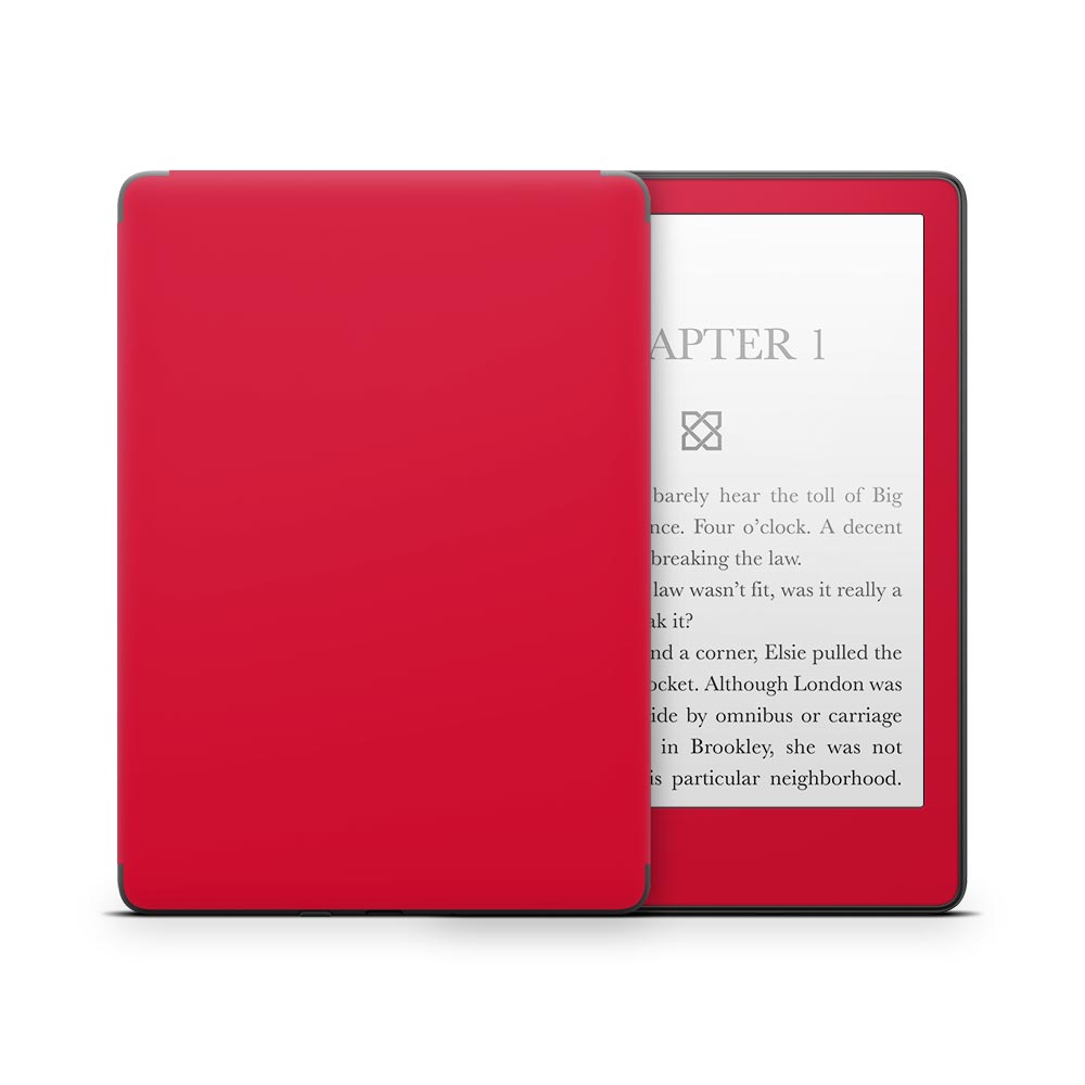 Red Kindle Paperwhite Skin