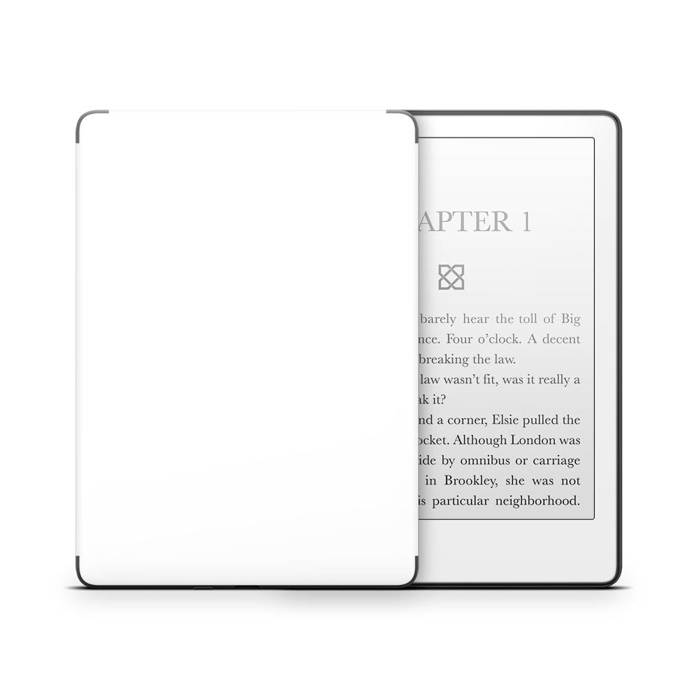 White Kindle Paperwhite Skin