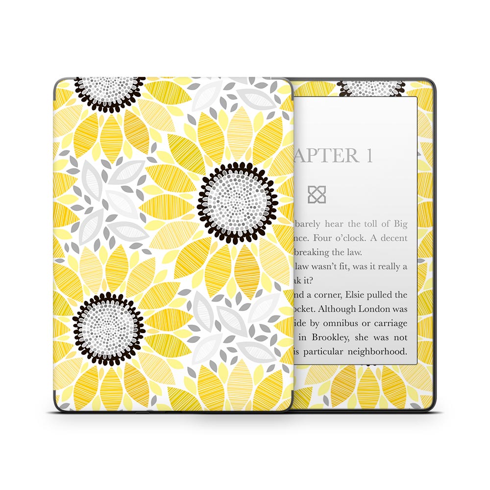 Sunshine Floral Kindle Paperwhite Skin