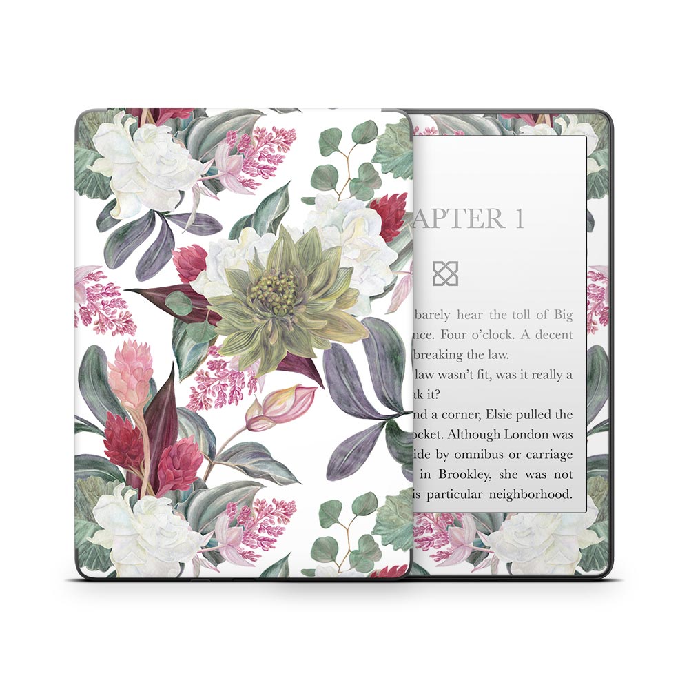 Watercolour Floral Kindle Paperwhite Skin