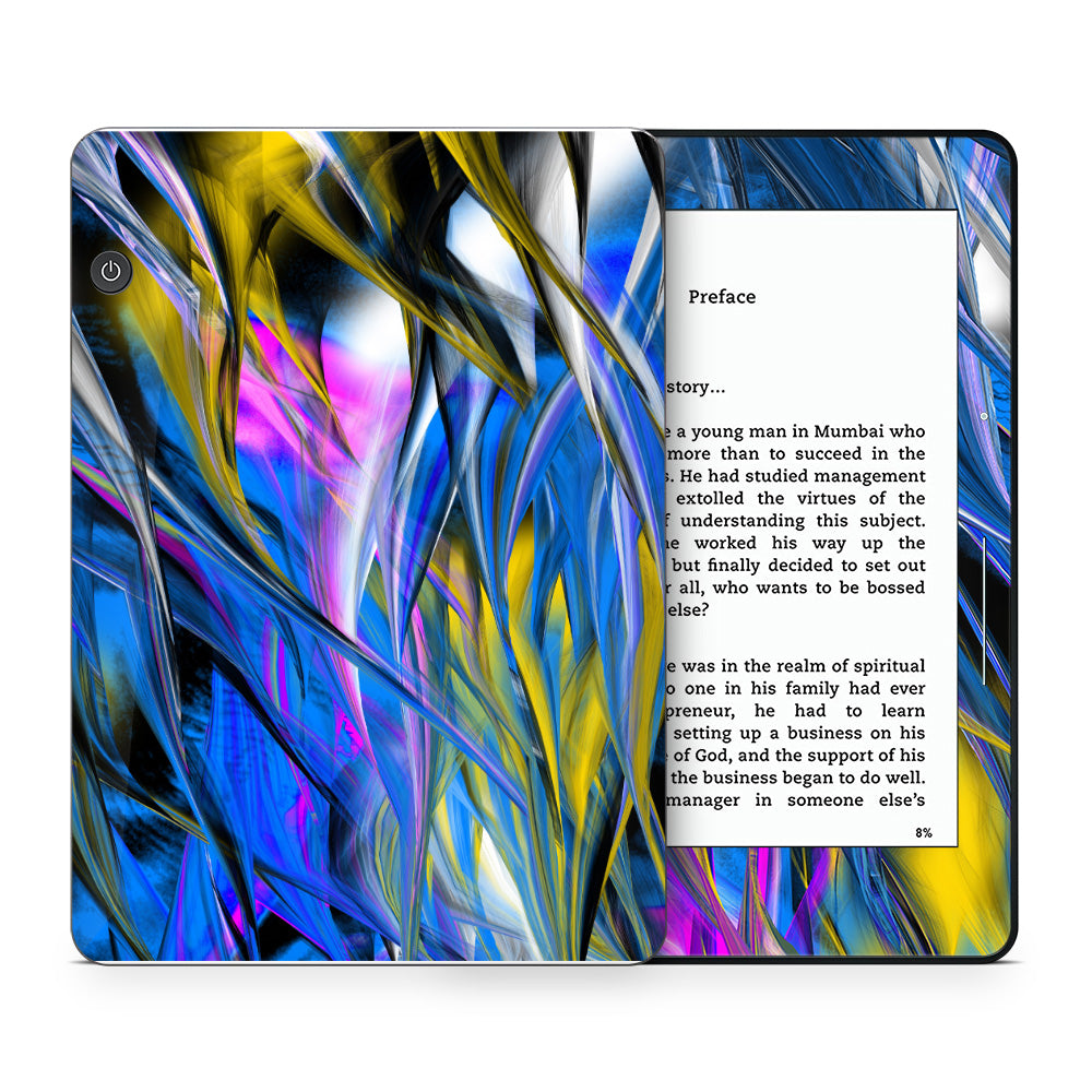Abstract Breeze Kindle Voyage Skin