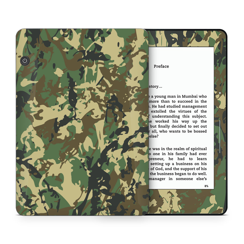 Abstract Military Camo Kindle Voyage Skin