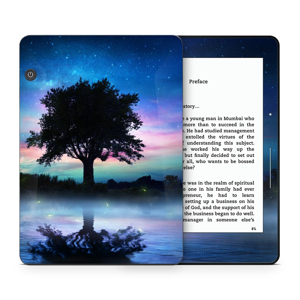 Fantasy Tree Kindle Voyage Skin