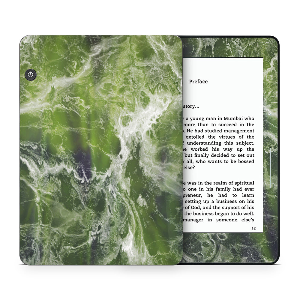 Ocean Green Marble Kindle Voyage Skin