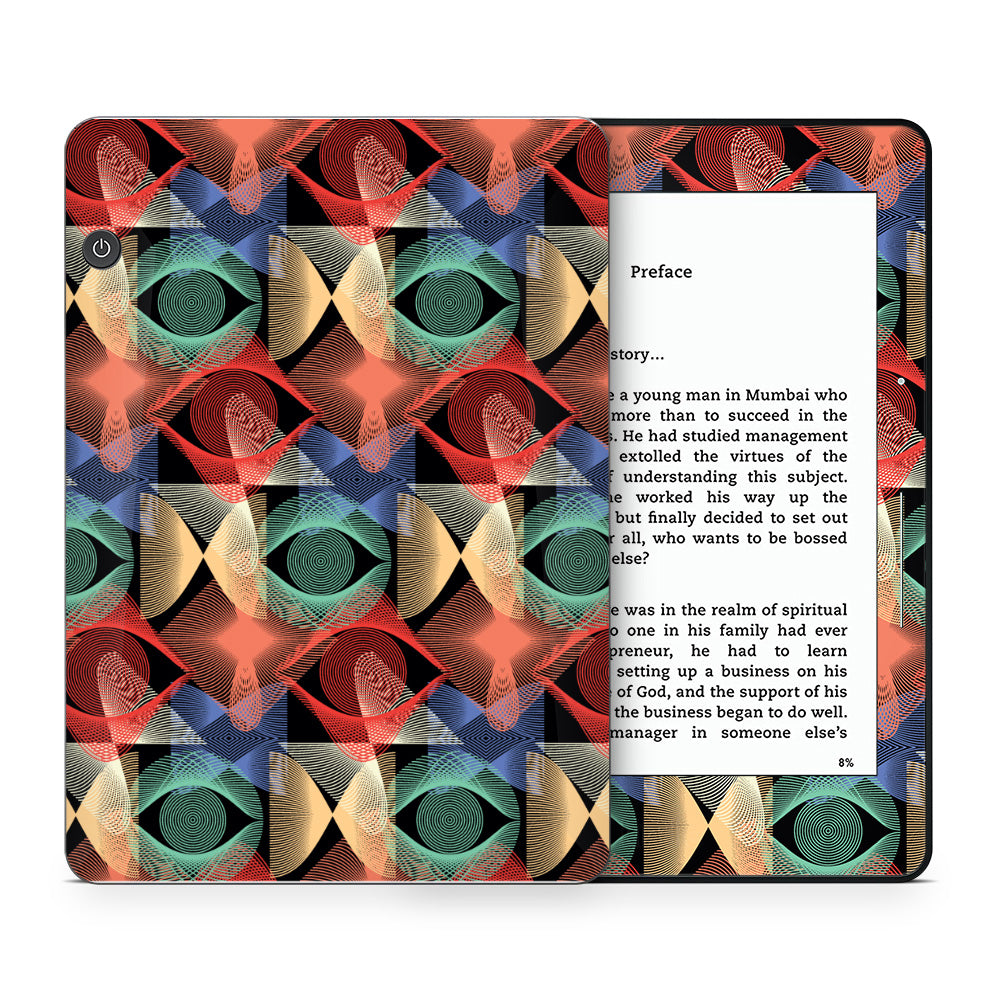 Moire Retro Kindle Voyage Skin