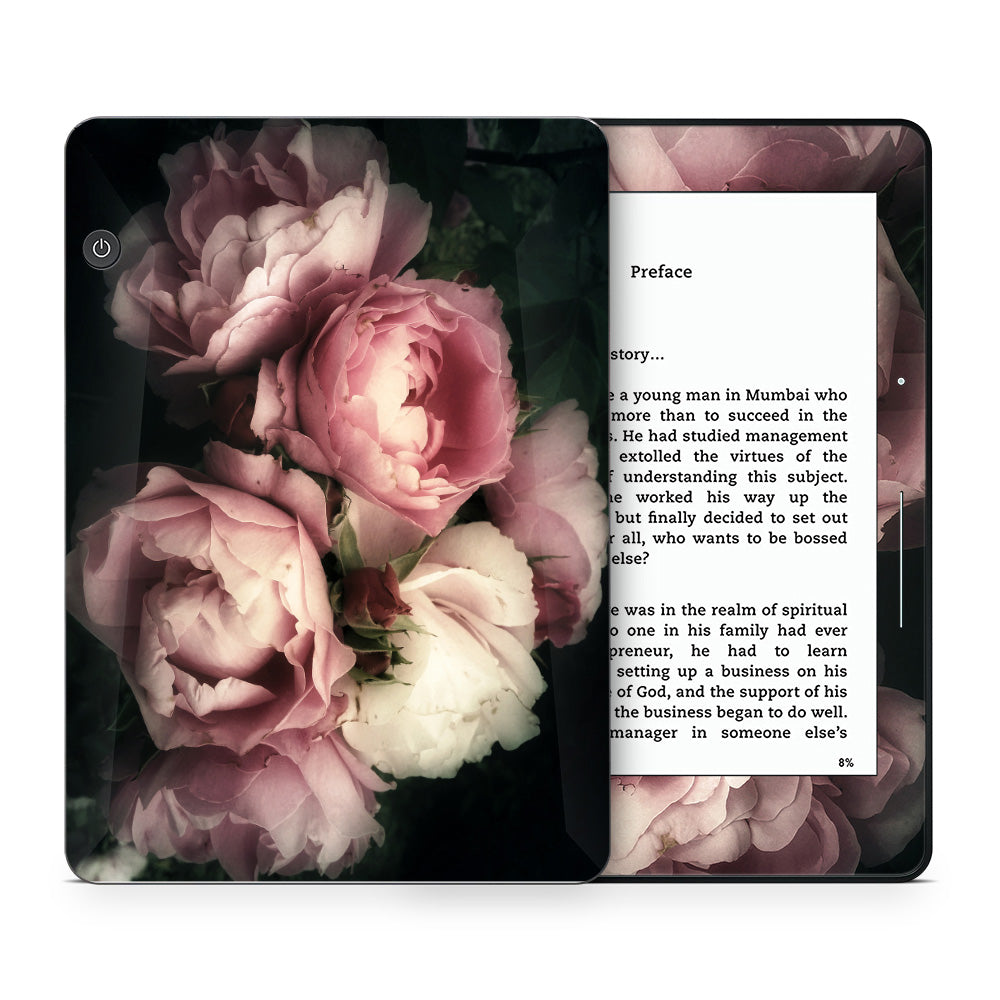 Blush Pink Roses Kindle Voyage Skin