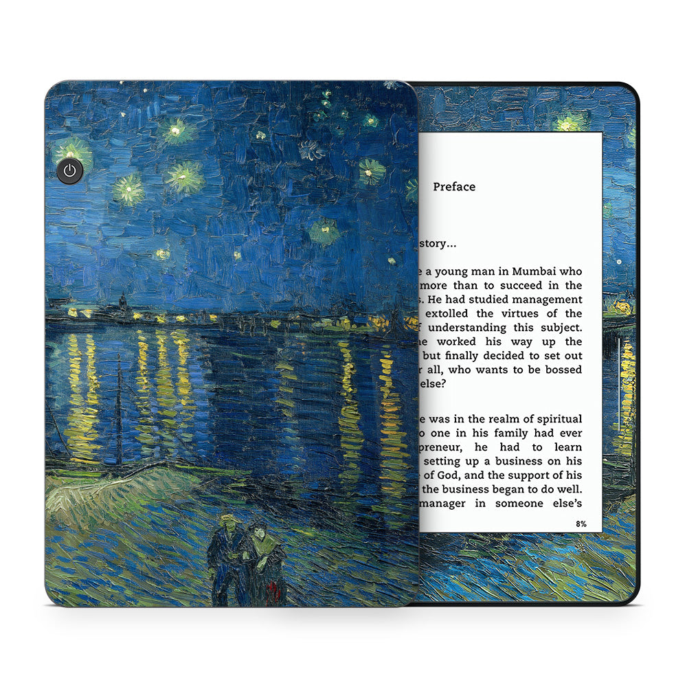 Starry Night over Rhone Kindle Voyage Skin