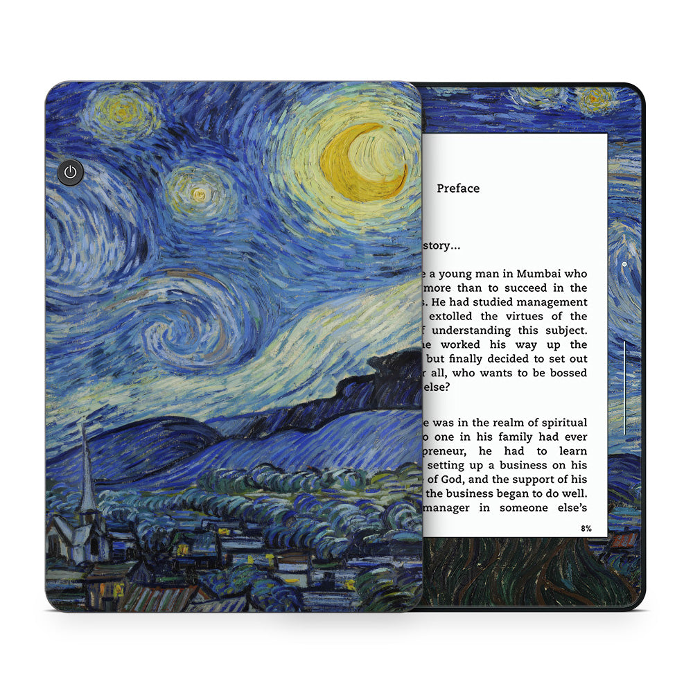 Starry Night Kindle Voyage Skin