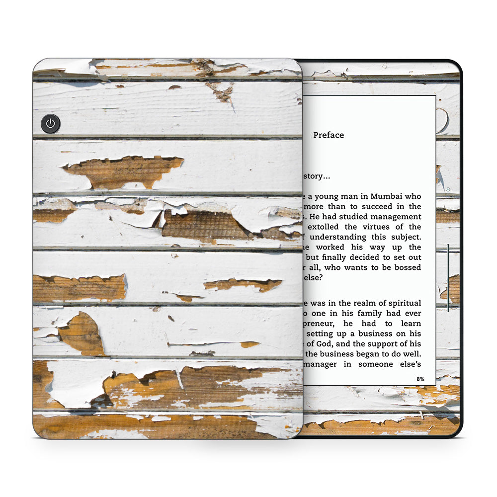 Peeling Wood Panels Kindle Voyage Skin