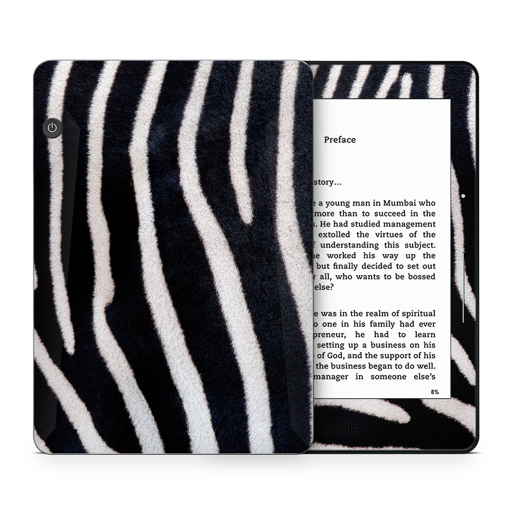 Zebra Print Kindle Voyage Skin