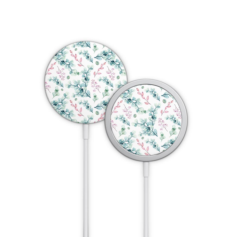 Berry Leaf Apple MagSafe Charger Skin