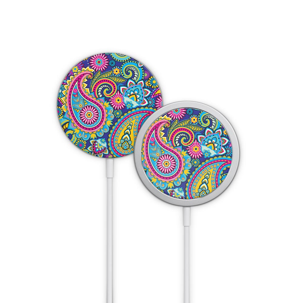 Cool Paisley Apple MagSafe Charger Skin