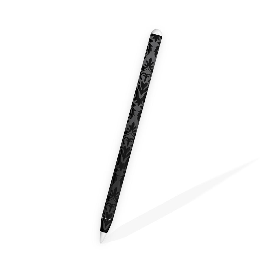 Damask Black Apple Pencil 2 Skin