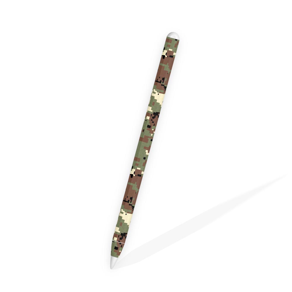 Digital Woodland Camo Apple Pencil 2 Skin