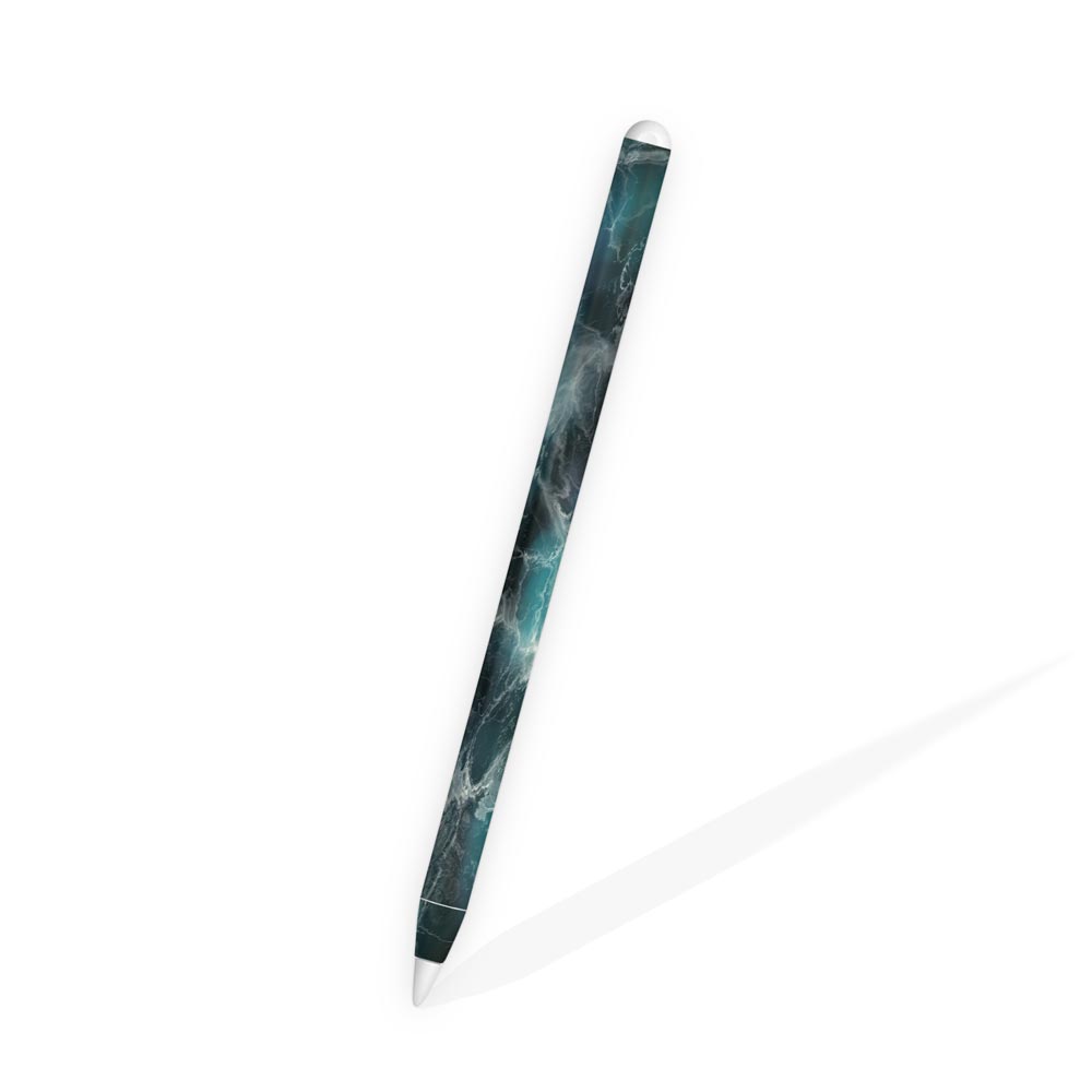Blue Ocean Marble Apple Pencil 2 Skin