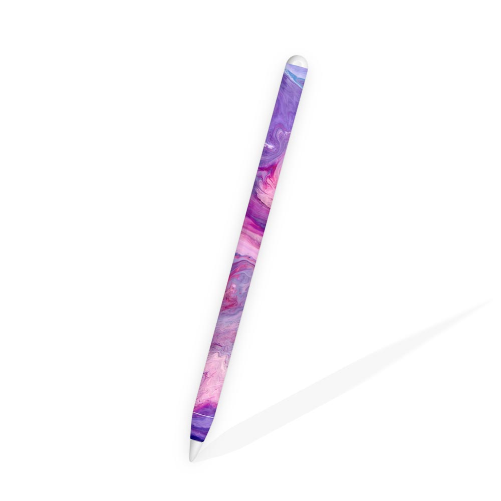 Purple Marble Swirl Apple Pencil 2 Skin