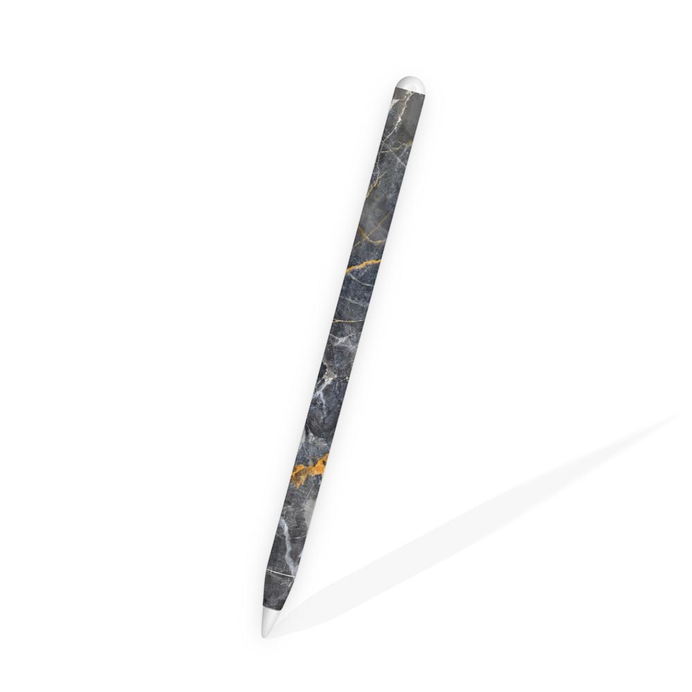 Slate Gold Marble Apple Pencil 2 Skin