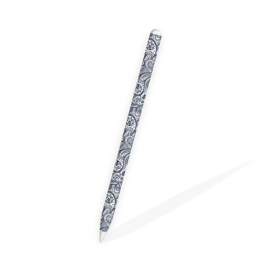 Blue Paisley Apple Pencil 2 Skin