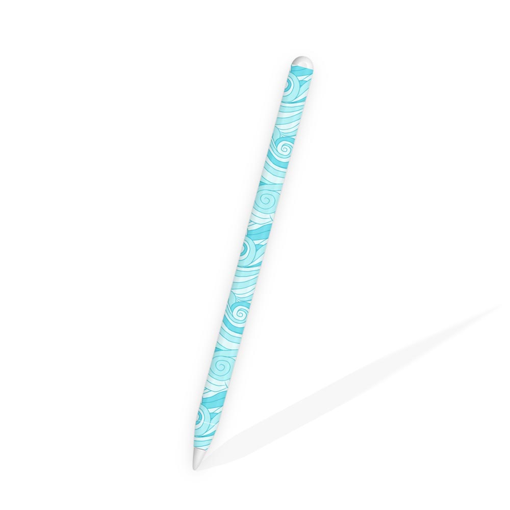 Blue Waves Apple Pencil 2 Skin