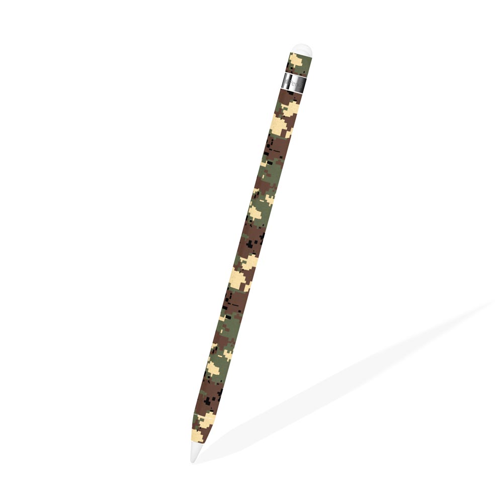 Digital Woodland Camo Apple Pencil Skin