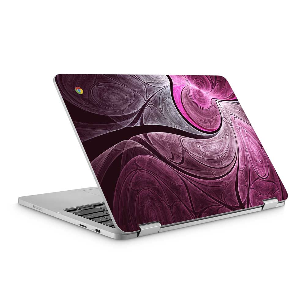 Summer Fractal ASUS Chromebook C302CA Skin