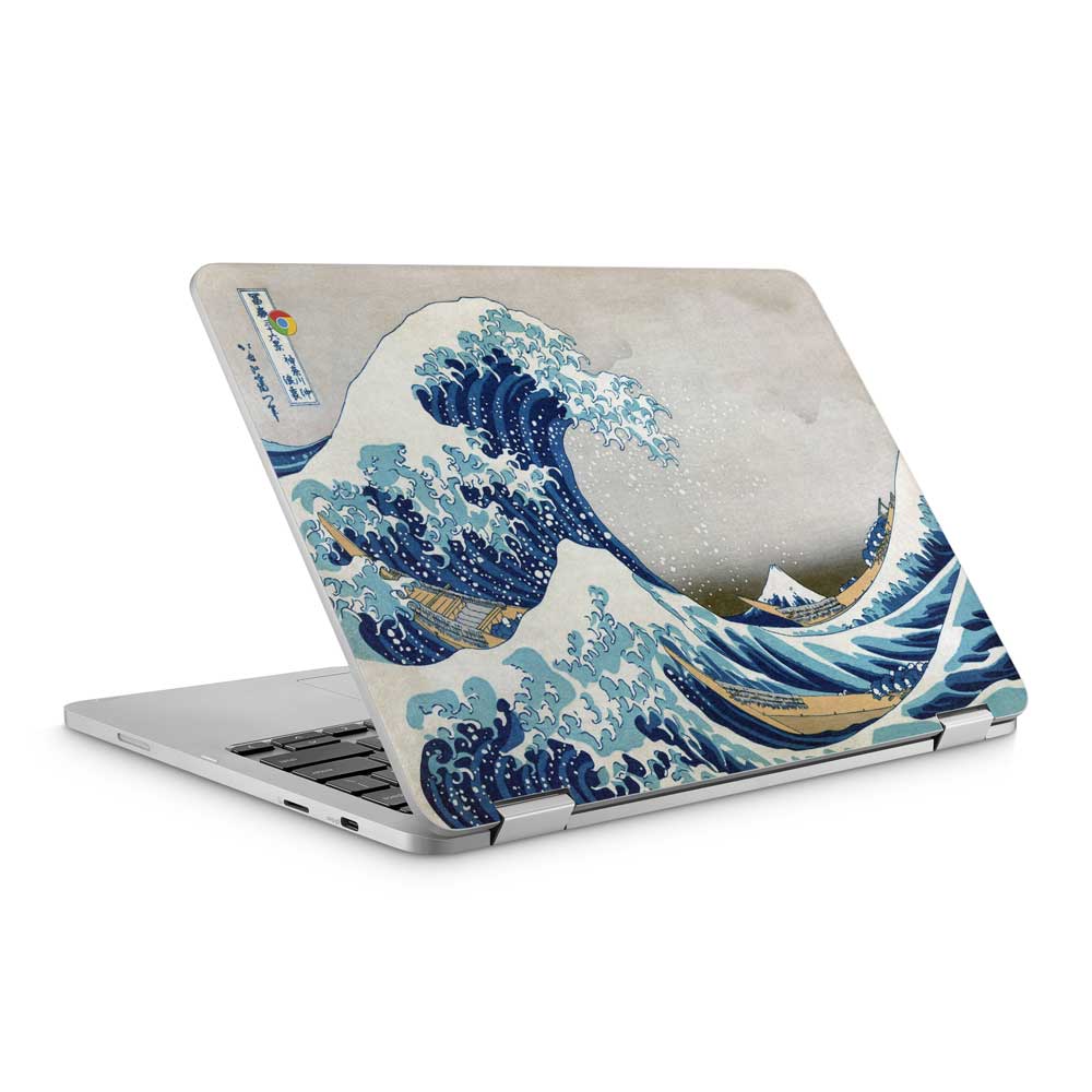 The Great Wave ASUS Chromebook C302CA Skin