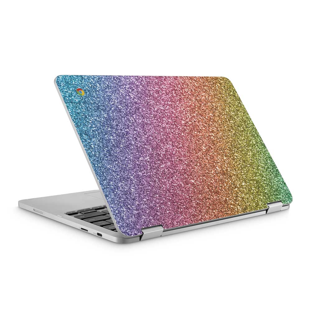 Rainbow Ombre ASUS Chromebook C302CA Skin