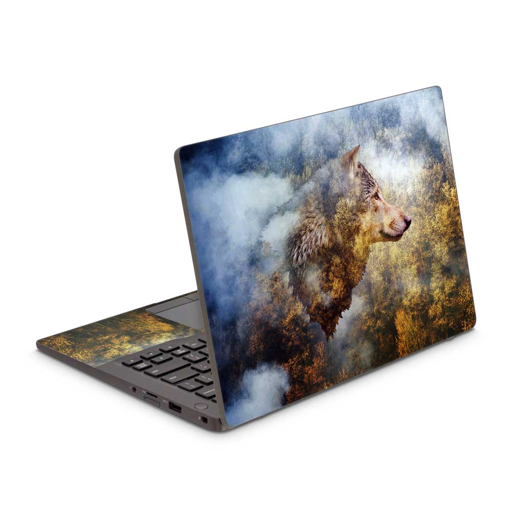 Forest Wolf Dell Latitude 7400 Skin