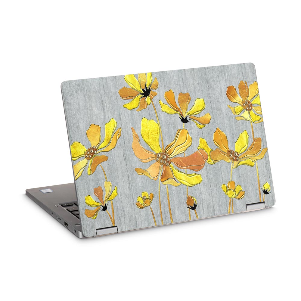 Golden Petals Dell Latitude 3310 2-in-1 Skin