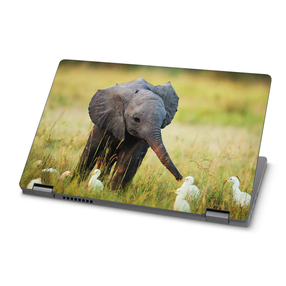 Baby Elephant with Ducks Dell Latitude 5300 2-in-1 Skin