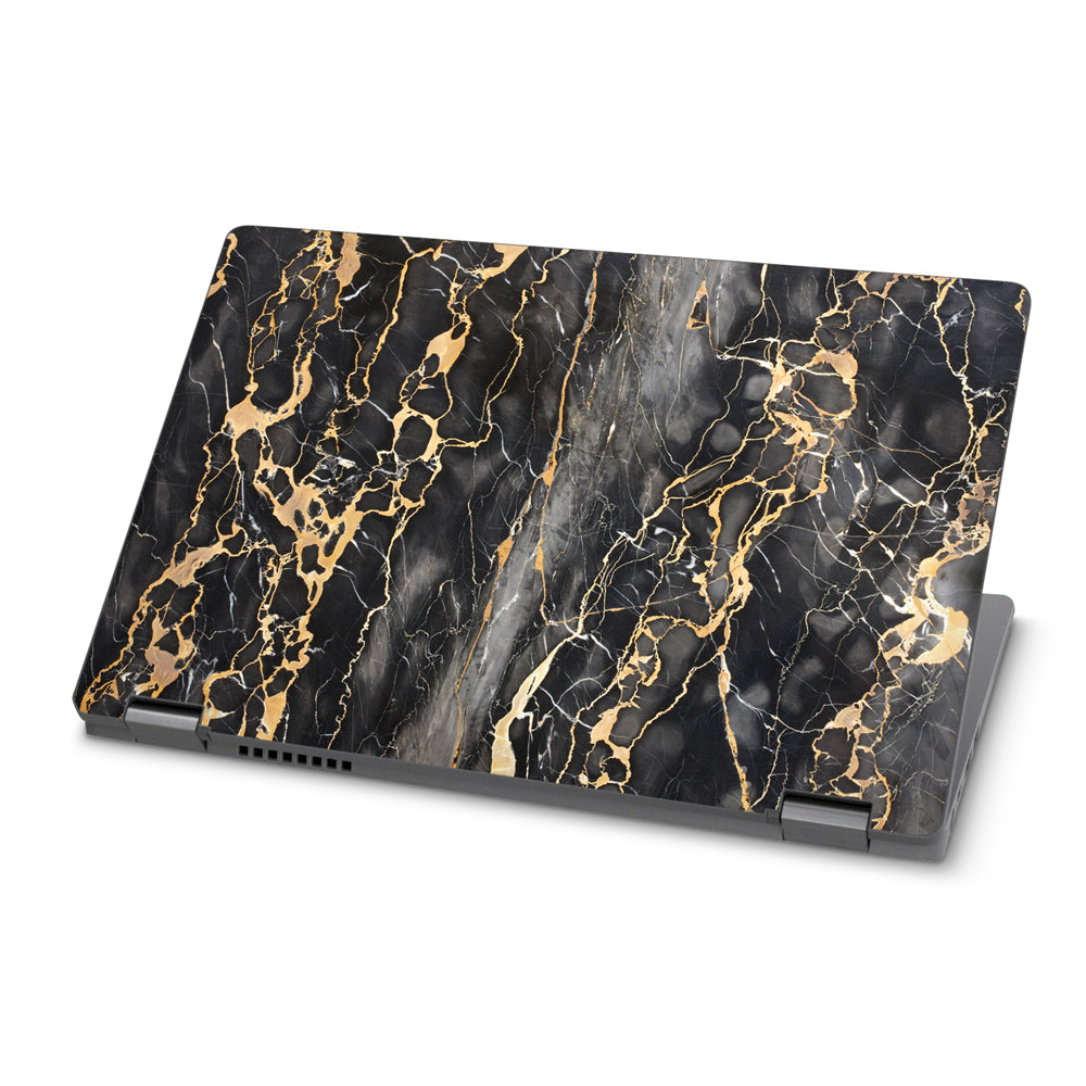 Slate Grey Gold Marble Dell Latitude 5300 2-in-1 Skin