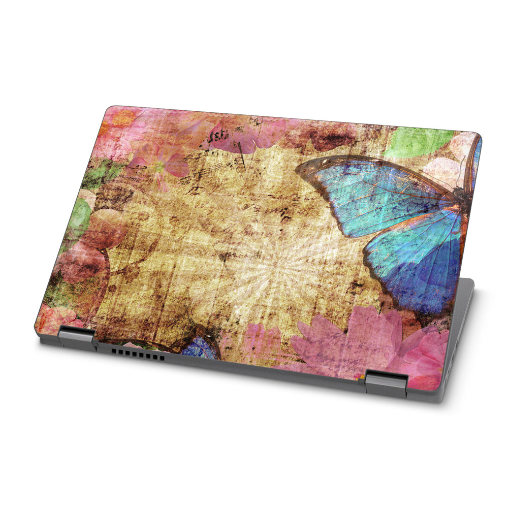 Vintage Blue Butterfly Dell Latitude 5300 2-in-1 Skin