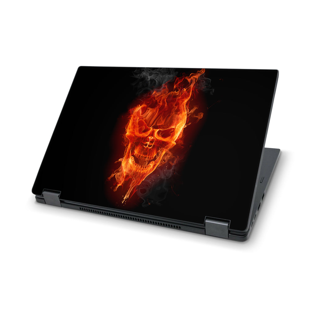 Fire Skull Dell Latitude 7390 2-in-1 Skin