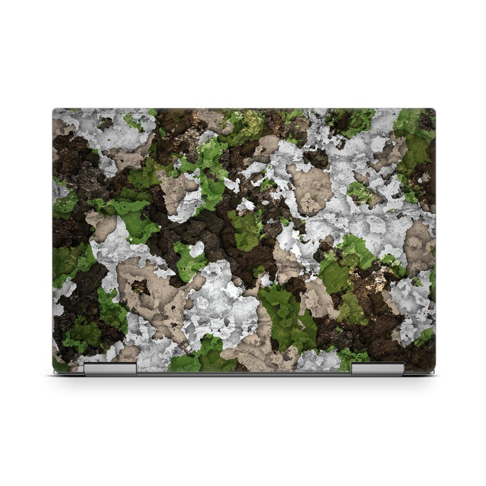 Grunge Camo Dell XPS 13 7390 2-in-1 Skin