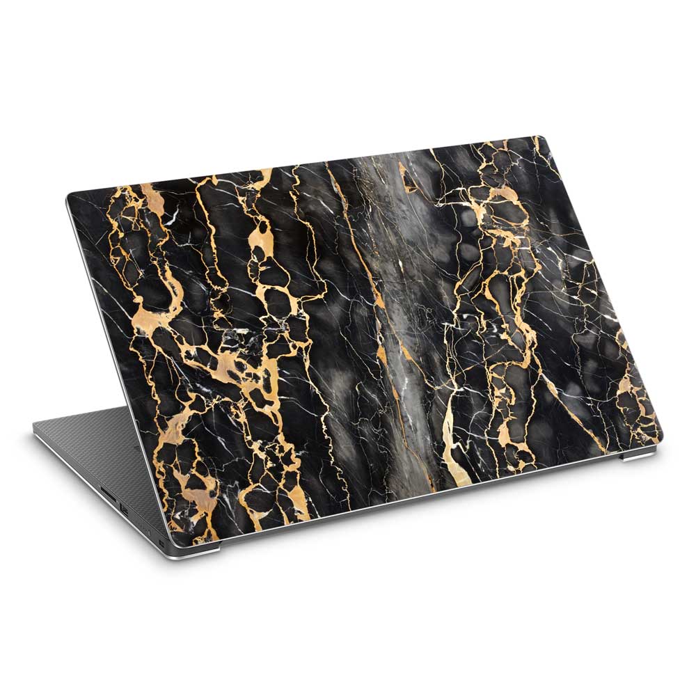 Slate Grey Gold Marble Dell Precision 5540 Skin