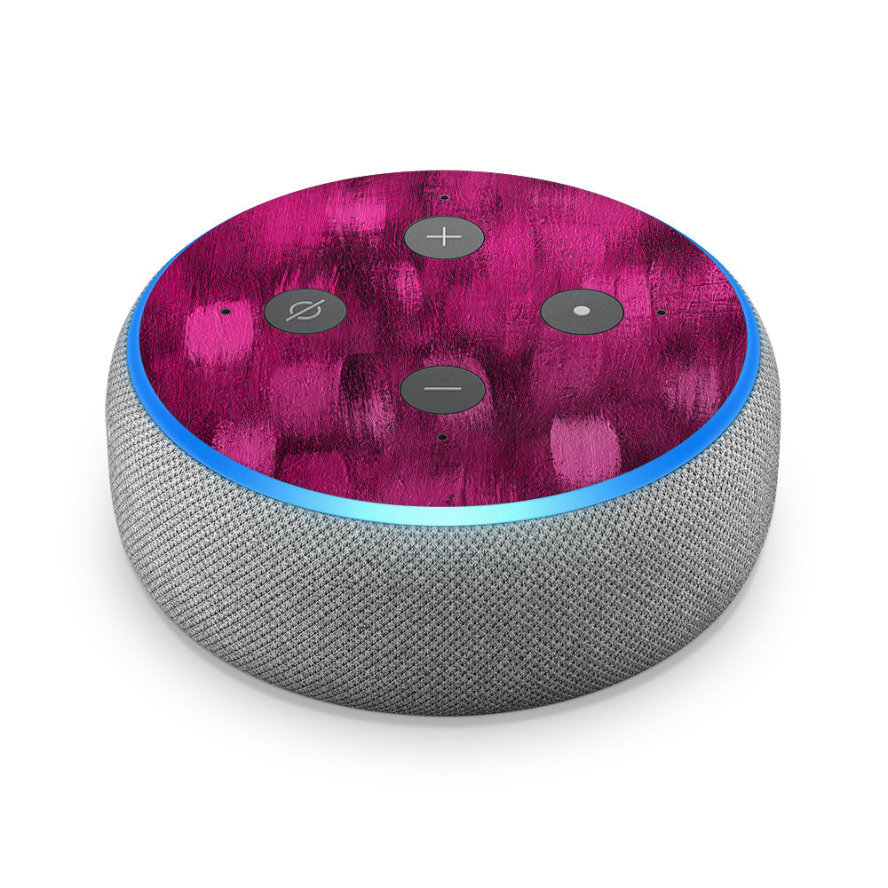 Brushed Pink Amazon Echo Dot 3 Skin
