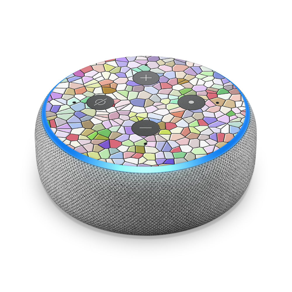 Mosaic Abstract Amazon Echo Dot 3 Skin