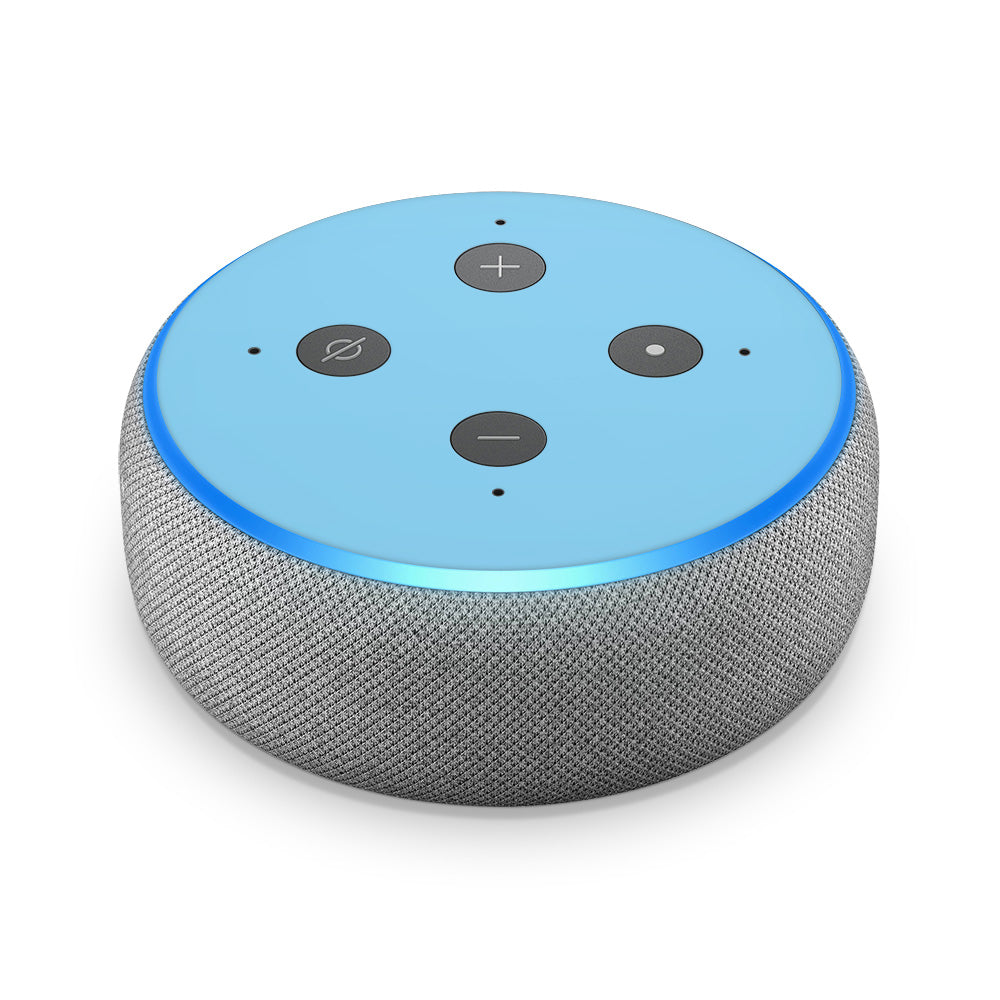 Baby Blue Amazon Echo Dot 3 Skin