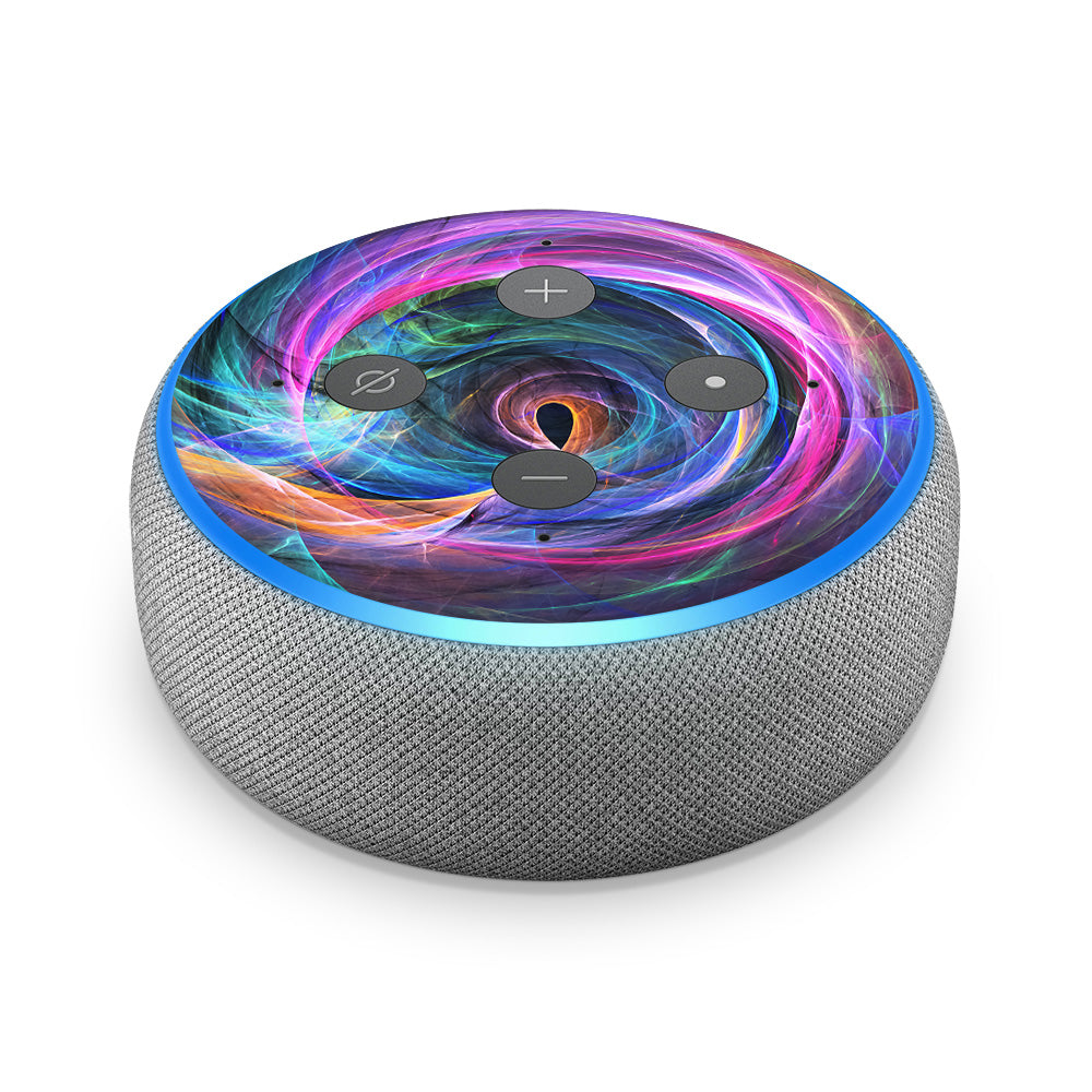 Colour Vortex Amazon Echo Dot 3 Skin