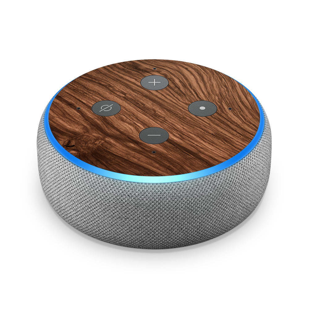 Wood Flow Amazon Echo Dot 3 Skin