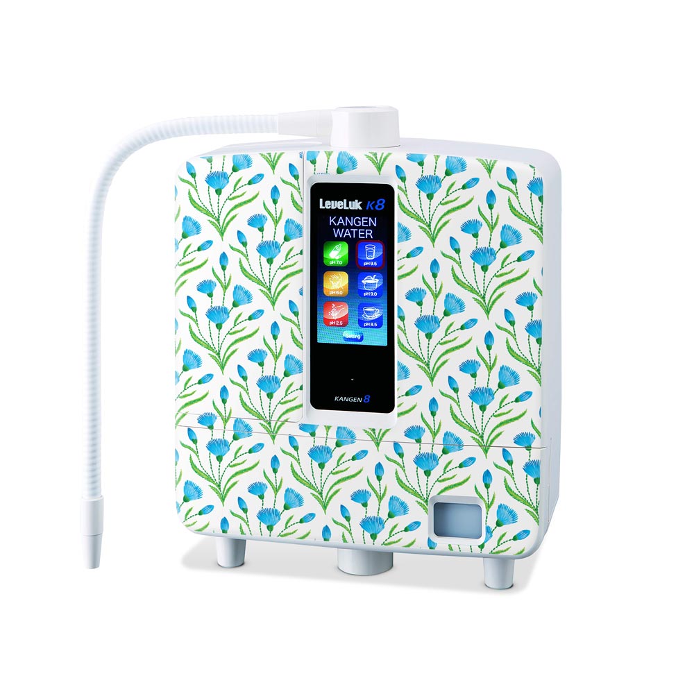 Blue Cornflower Enagic Kangen K8 Skin