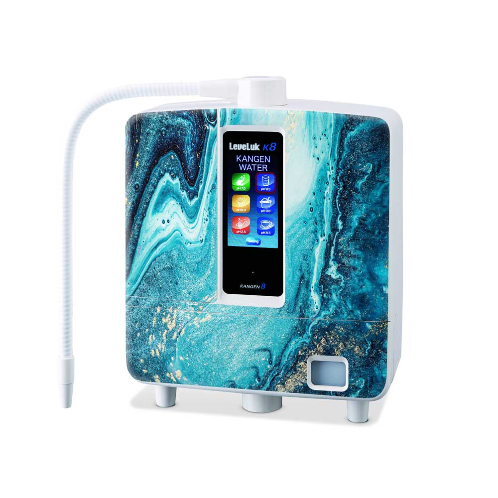 Blue River Marble Enagic Kangen K8 Skin