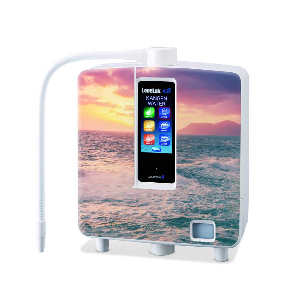 Sunset over Rocks Enagic Kangen K8 Skin