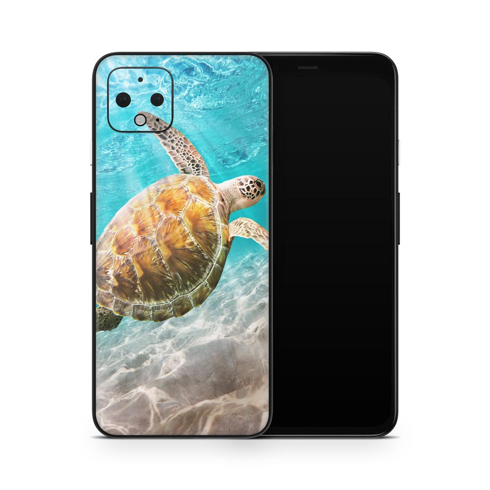 Hawksbill Turtle Pixel 4 Skin