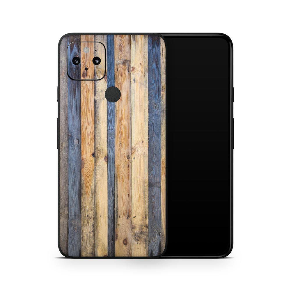 Colonial Wood Planks Google Pixel 5 Skin