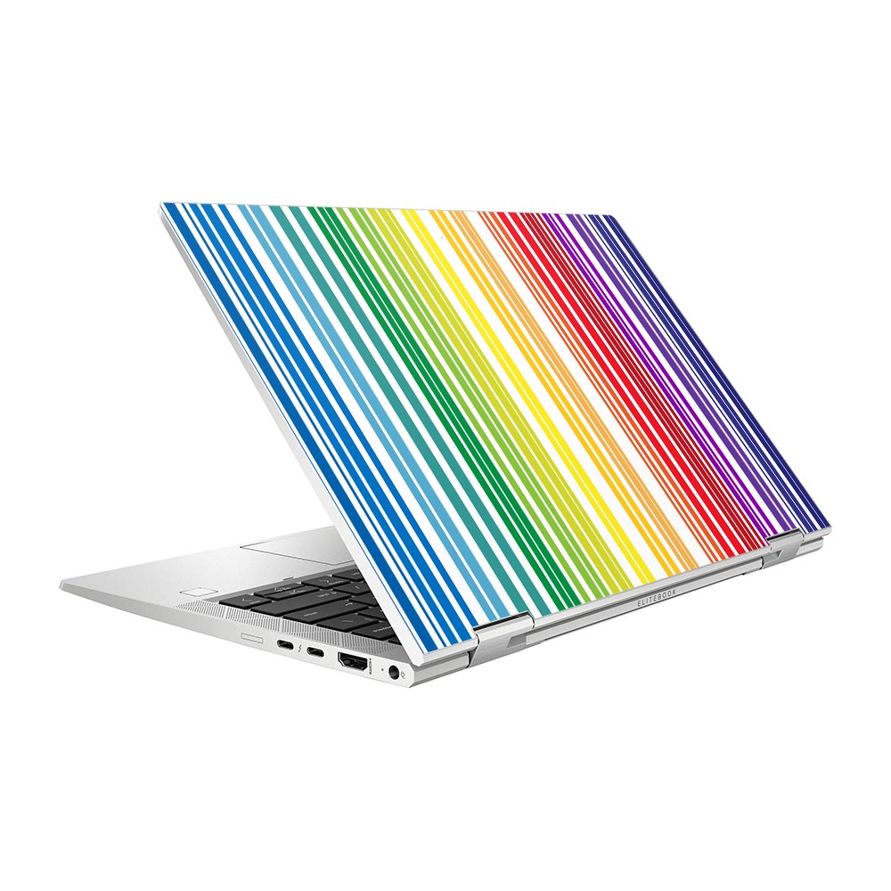 Rainbow Barcode HP Elitebook x360 830 G8 Skin